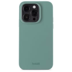 15517 [ソフトタッチシリコーンケース iPhone 14 Pro用 Moss Green]