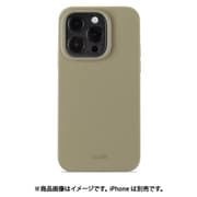 15691 [ソフトタッチシリコーンケース iPhone 14 Pro用 Khaki Green]