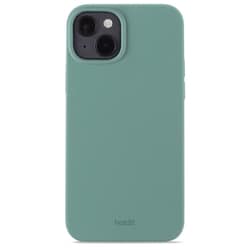 15507 [ソフトタッチシリコーンケース iPhone 14 Plus用Moss Green]