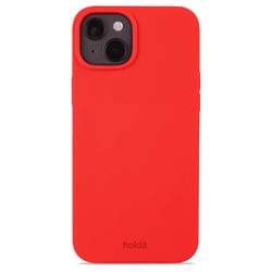 15512 [ソフトタッチシリコーンケース iPhone 14 Plus用 Chili Red]
