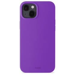 15511 [ソフトタッチシリコーンケース iPhone 14 Plus用 Bright Purple]
