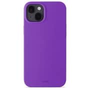 15511 [ソフトタッチシリコーンケース iPhone 14 Plus用 Bright Purple]