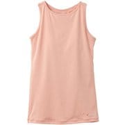 リカバリー ヨガウェア カップ付きタンクトップ レディース リカバリーウェア ノースリーブ コーラル Lサイズ 8100
