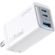 USB急速充電器 GaNPrimeシリーズ Anker 735 Charger（GaNPrime 65W）PowerIQ 4.0搭載 65W USB-C×2/USB-A×1 折りたたみ式プラグを採用 3台同時充電可 ホワイト A2668N21