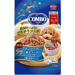 コンボ ドッグ ゴロッとビーフ入り [犬用 ドライフード 720g １歳～ 総合栄養食]