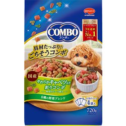コンボ ドッグ やわらかキャベツ入り [犬用 ドライフード 720g １歳～ 総合栄養食]