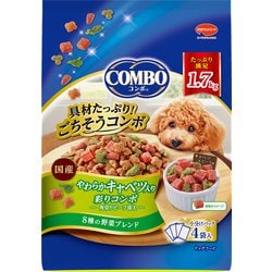 コンボ ドッグ やわらかキャベツ入り [犬用 ドライフード 1.7kg １歳～ 総合栄養食]