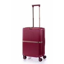 スーツケース MINTER（ミンター） 61cm 拡張タイプ 旅行日数目安：4～6泊 53L/拡張時60L TSAロック搭載 大容量 4輪キャスター レッド HH5-00006