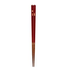 食洗機対応箸 親子うさぎ 21cm
