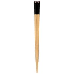 箸 ねこのおてて クロ 21cm
