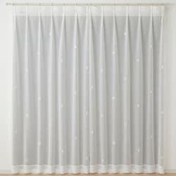 既製カーテン レース イェティボイル 100cm×198cm ライトベージュ V1356
