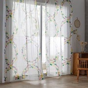 既製カーテン レース ポポロボイル 100cm×176cm ミックス V1337