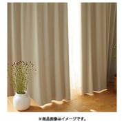 既製カーテン ドレープ プライム2 100cm×200cm アイボリー V1813