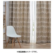 既製カーテン ドレープ ハツナギ 100cm×200cm ホワイト V1280