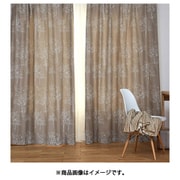 既製カーテン ドレープ トリノサンポ 100cm×200cm ホワイト V1283