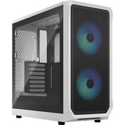 ミドルタワー型PCケース Focus 2 RGB White TG Clear Tint FD-C-FOC2A-04