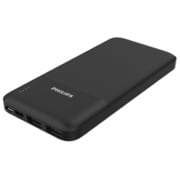 モバイルバッテリー 10000mA 入力2系統 ブラック DLP1811