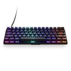 美品 steelseries スティールシリーズ Apex 9 MINI JP64830 ゲーミングキーボード 日本語配列 有線 eスポーツ PC周辺機器 HU1294 ゲーミングキーボード スティールシリーズ SteelSeries