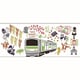 TRAINIART×にじゆら 手ぬぐい 山手線 [鉄道グッズ]