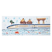 TRAINIART×にじゆら 手ぬぐい 北陸 [鉄道グッズ]