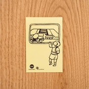 駅員さん おしごと ステッカー 運転席 [鉄道グッズ]