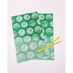 鉄道グッズ ラッピングバッグ ヘッドマーク GREEN