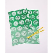 鉄道グッズ ラッピングバッグ ヘッドマーク GREEN