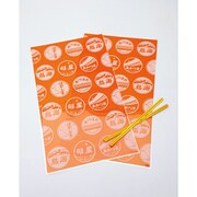鉄道グッズ ラッピングバッグ ヘッドマーク ORANGE
