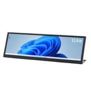 LCD12HCV-IPSW [バータイプ液晶モニター Screen Plus/12.6型/1920×515/37：10/IPSパネル/光沢/mini HDMI×1 USB Type-C×1 VGA×1]