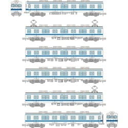 324683 鉄コレ 東武鉄道8000系8112編成 グッドデパートメント広告列車 6両セット [鉄道模型]