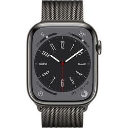 ヨドバシ.com - アップル Apple Apple Watch Series 8 （GPS ＋ Cellularモデル）- 45mmグラファイト ステンレススチールケースとグラファイトミラネーゼループ [MNKX3J/A] 通販【全品無料配達】