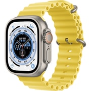 Apple Watch Ultra （GPS ＋ Cellularモデル）- 49mmチタニウムケースとイエローオーシャンバンド [MNHG3J/A]