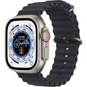 Apple Watch Ultra （GPS ＋ Cellularモデル）- 49mmチタニウムケースとミッドナイトオーシャンバンド [MQFK3J/A]