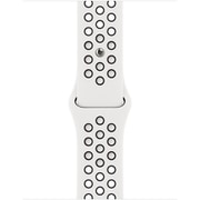 Apple Watch 41mmケース用 サミットホワイト/ブラック Nikeスポーツバンド [MPGK3FE/A]