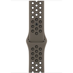 Apple Watch 45mmケース用 オリーブグレー/ブラック Nikeスポーツバンド [MPH73FE/A]