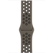 Apple Watch 45mmケース用 オリーブグレー/ブラック Nikeスポーツバンド [MPH73FE/A]