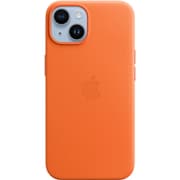MagSafe対応 iPhone 14 レザーケース オレンジ [MPP83FE/A]