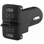 純正風DC充電器 USB-A2ポート 合計4.8A 自動判定 DC-048