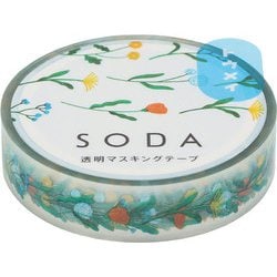 SODA 透明マスキングテープ オハナ CMT10-005