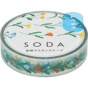 SODA 透明マスキングテープ オハナ CMT10-005