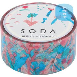 SODA 透明マスキングテープ ハミング CMT20-013