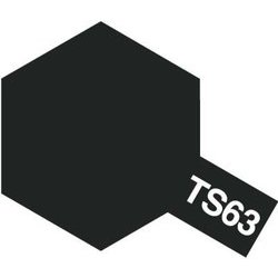 85063 タミヤカラースプレー TS-63 NATOブラック [プラモデル用塗料]