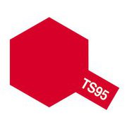 85095 タミヤカラースプレー TS-95 ピュアーメタリックレッド [プラモデル用塗料]