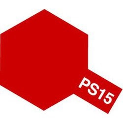 86015 ポリカーボネートスプレー PS-15 メタリックレッド [プラモデル用塗料]