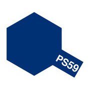 86059 ポリカーボネートスプレー PS-59 ダークメタリックブルー [プラモデル用塗料]