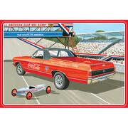 AMT1362 1/25 1968 シボレー エルカミーノ SS コカ・コーラ （ソープボックスカー付属） [組立式プラスチックモデル]