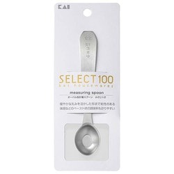 SELECT100 オーバル型計量スプーン 小さじ1/2 DH3133