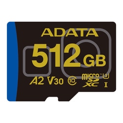 MAX Performance microSDXCカード 512GB Class10 UHS-I U3 V30 最大読込100MB/s 最大書込85MB/s GoPro推奨 ADTAG-512G