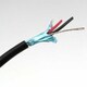 カラーシールドケーブル 2芯 黒 10m BELDEN1503A-BK L-10m