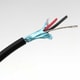 カラーシールドケーブル 2芯 黒 20m BELDEN1503A-BK L-20m